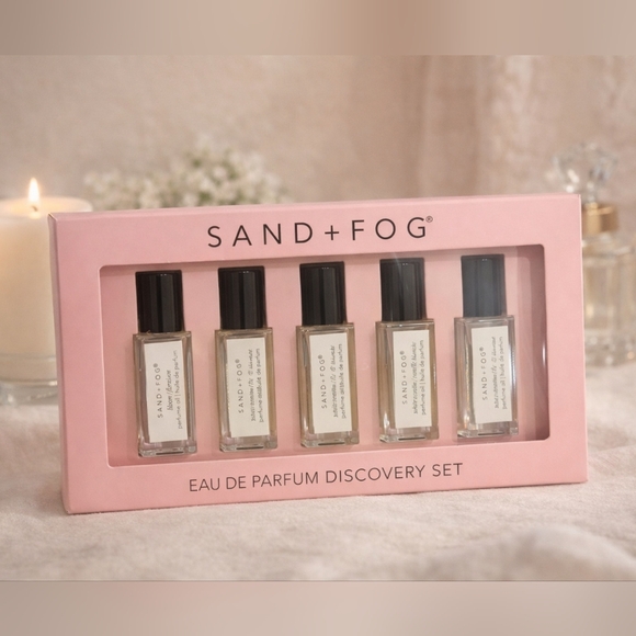 Other - SAND+FOG Pink Eau de Parfum Discovery Set - 5 Mini Bottles